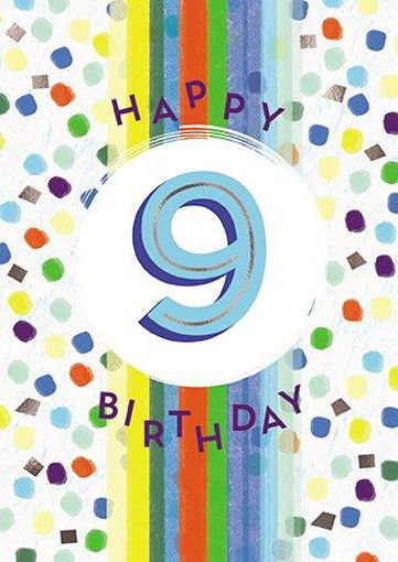 Picture of 9TH BIRTHDAY CARD
